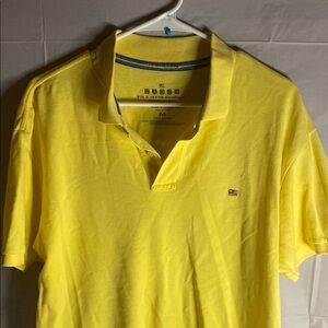 Ralph Lauren Yellow Polo Shirt Vibrant Cotton Casual